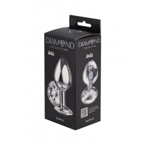 Анальная пробка с кристаллом Diamond Sparkle XL