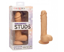 Фаллоимитатор Dual Density Silicone Studs, телесный