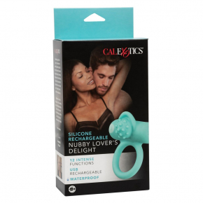 Эрекционное виброкольцо Couples Enhancers Silicone Rechargeable Vertical Dual Enhancer