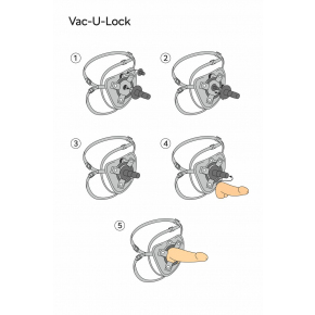 Трусики для страпона с 2 способами крепления насадки Dylan