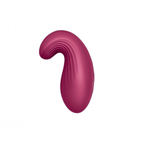 Клиторальный вибромассажер Satisfyer Dipping Delight, малиновый