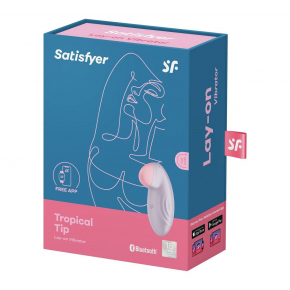 Клиторальный стимулятор Satisfyer Tropical Tip, cиреневый