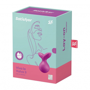 Клиторальный стимулятор Satisfyer Viva la Vulva 3, лиловый