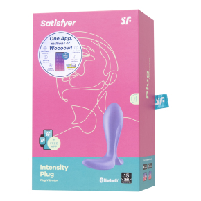 Анальный вибростимулятор Satisfyer Intensity Plug, фиолетовый