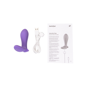Анальный вибростимулятор Satisfyer Intensity Plug, фиолетовый