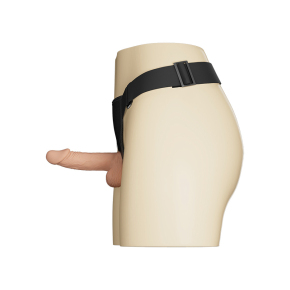 Женский страпон на регулируемых ремешках с вибрацией