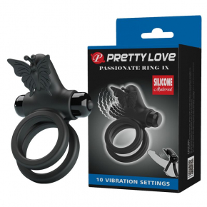 Эрекционное виброкольцо Pretty Love Passionate Ring IX