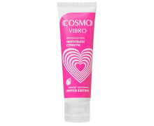 Возбуждающий гель на водно-силиконовой основе с ароматом земляники Cosmo Vibro Земляника, 50 г