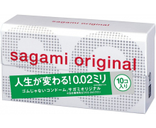 Полиуретановые презервативы Sagami Original 0.02, 10 шт.