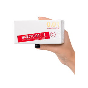 Полиуретановые презервативы Sagami Original 0.01, 20 шт.