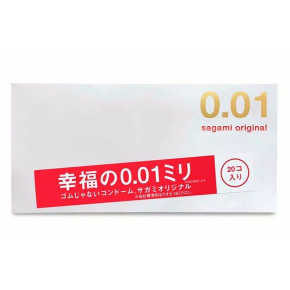 Полиуретановые презервативы Sagami Original 0.01, 20 шт.