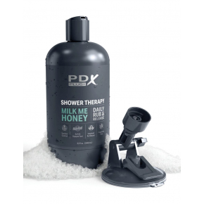 Мастурбатор-вагина Pipedream PDX Plus Shower Therapy Milk Me Honey, телесный