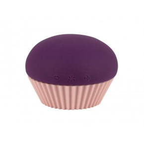 Вакуум-волновой вибратор в форме капкейка Magic Cupcake, фиолетовый