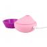 Вакуум-волновой вибратор в форме капкейка Magic Cupcake, розовый