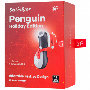 Клиторальный стимулятор Satisfyer Penguin Holiday Edition