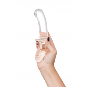 Двусторонний стеклянный фаллоимитатор Satisfyer Double Crystal, прозрачный