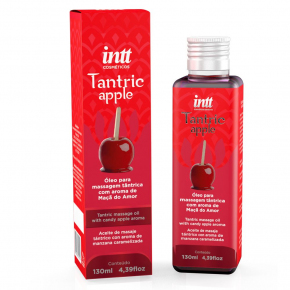 Массажное масло с ароматом яблока Intt Tantric Apple, 130 мл