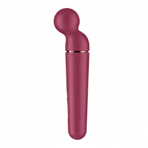 Вибромассажер Satisfyer Planet Wand-er, малиновый