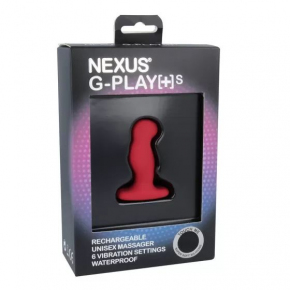 Вибровтулка Nexus Range G-Play+ S, красная