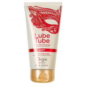 Интимный гель на водной основе с разогревающим эффектом Lube Tube Hot, 150 мл