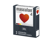 Презервативы увеличенного размера Masculan XXL, 3 шт.