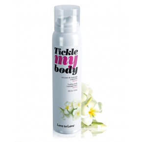 Массажная хрустящая пенка с ароматом моной Tickle My Body Monoi, 150 мл