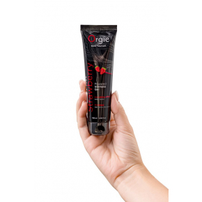 Интимный гель на водной основе с клубничным вкусом Lube Tube Strawberry, 100 мл