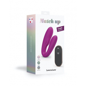 Вибратор для пар Match Up Couple Vibrator with Remote Control