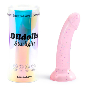 Фаллоимитатор из жидкого силикона Love To Love Dildolls Starlight