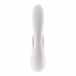 Вибратор-кролик с двумя клиторальными отростками Satisfyer Double Flex, белый