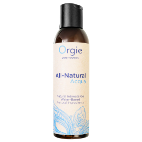 Интимный гель на водной основе Orgie All-Natural Acqua, 150 мл