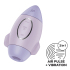 Вакуумный стимулятор клитора Satisfyer Mission Control, сиреневый