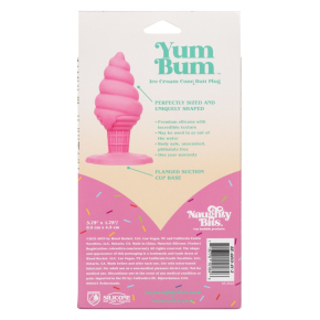 Анальная пробка в виде мороженого Yum Bum Ice Cream Cone Butt Plug