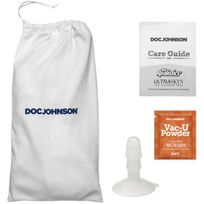 Реалистичный фаллоимитатор Doc Johnson The Realistic Cock Ultraskyn 8", телесный