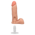 Реалистичный фаллоимитатор Doc Johnson The Realistic Cock Ultraskyn 8", телесный