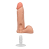 Реалистичный фаллоимитатор Doc Johnson The Realistic Cock Ultraskyn 8", телесный