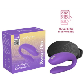 Вибратор для пар We-Vibe Sync Go, светло-фиолетовый