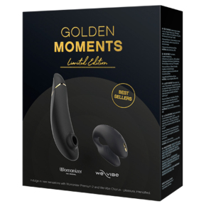 Набор вибраторов Golden Moments: Womanizer Premium 2 + We-Vibe Chorus