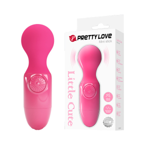 Мини-вибратор с шаровидной головкой Pretty Love Mini Stick, розовый