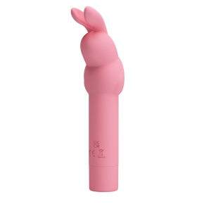 Вибростимулятор в форме кролика Pretty Love Gerardo, нежно-розовый