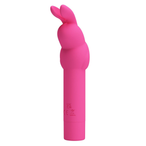 Вибростимулятор в форме кролика Pretty Love Gerardo, ярко-розовый