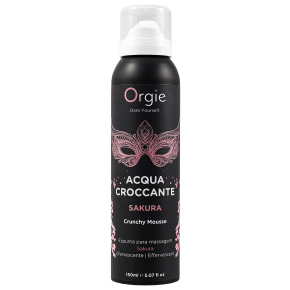 Хрустящая пенка для массажа с ароматом сакуры Acqua Croccante Sakura, 150 мл