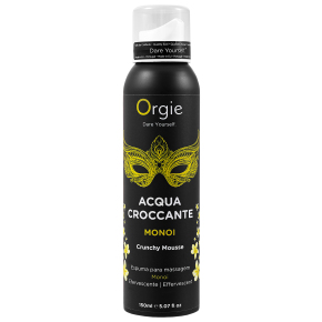 Хрустящая пенка для массажа с ароматом моной Orgie Acqua Croccante Monoi, 150 мл