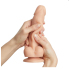 Фаллоимитатор с подвижной кожей Realistic Dildo, XL