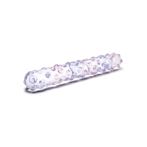 Фаллоимитатор с массажными точками Glas 9" Purple Rose