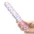 Фаллоимитатор с массажными точками Glas 9" Purple Rose