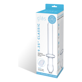 Анально-вагинальный двусторонний фаллоимитатор Glas 9.25" in Classic