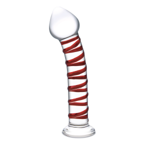Фаллоимитатор со спиралью Glas 8" in Mr. Swirly
