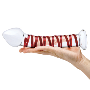Фаллоимитатор со спиралью Glas 8" in Mr. Swirly