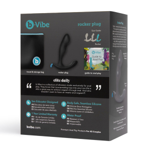 Утяжеленный стимулятор простаты b-Vibe Rocker Plug